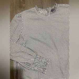 Eloquii size 22W Houndstooth top